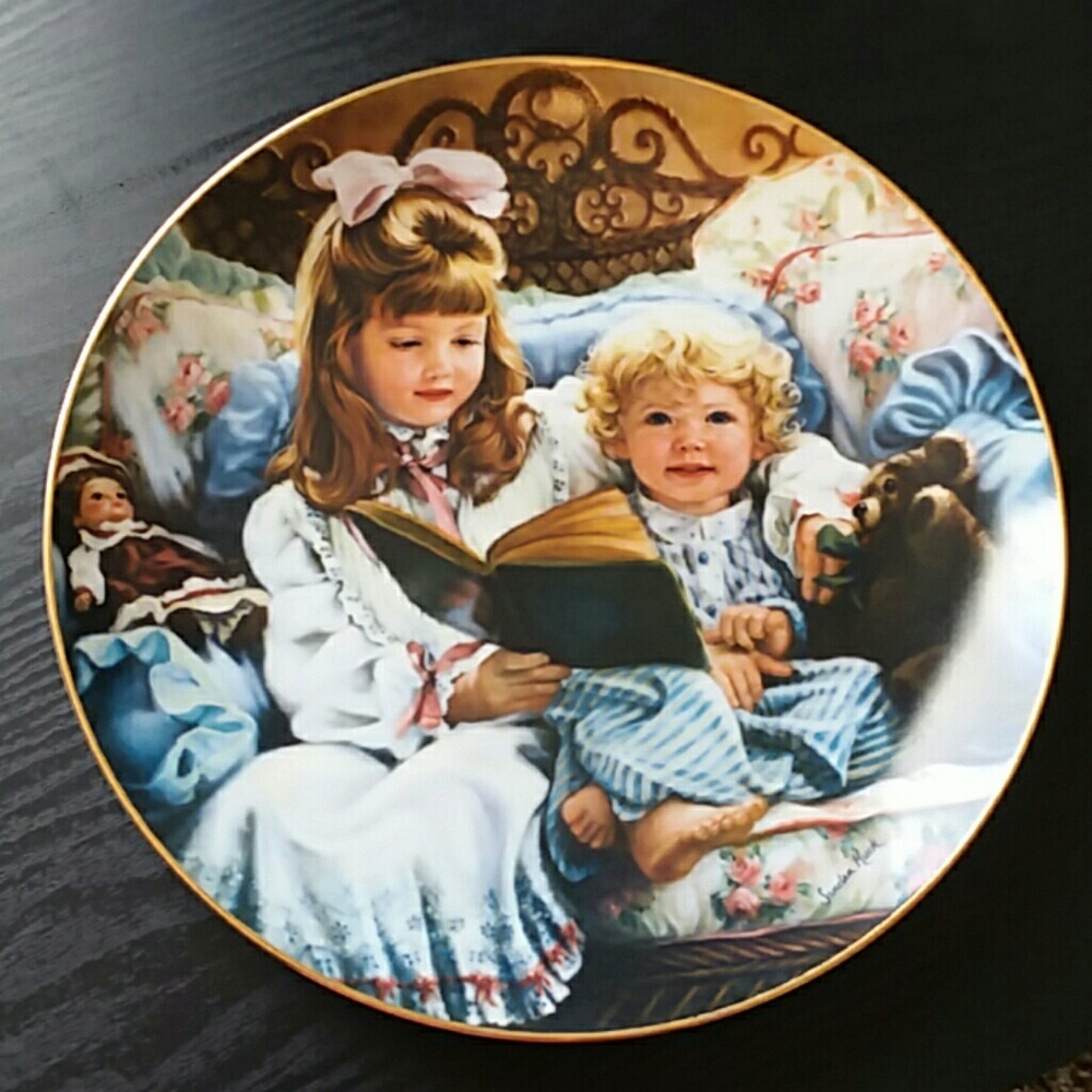Sandra Kuck collector plate